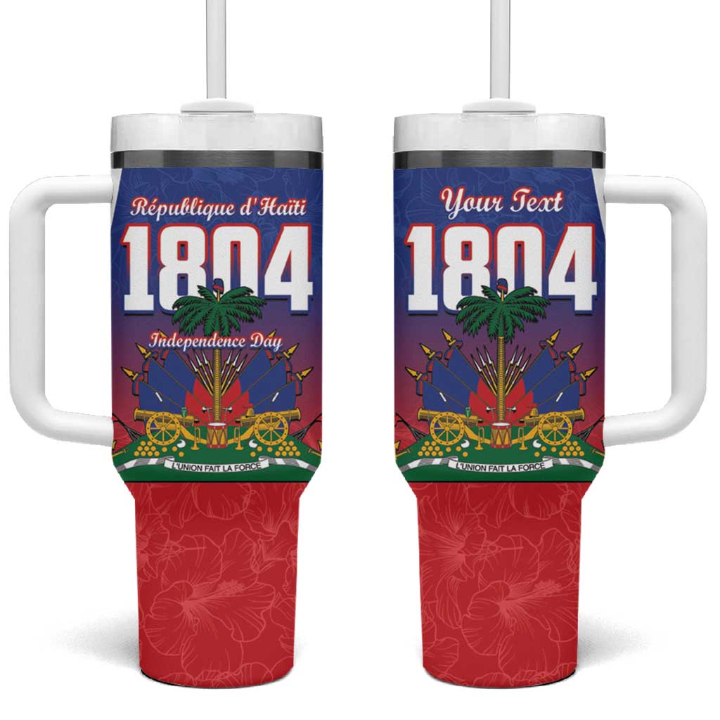 Personalized Haiti 1804 Tumbler With Handle Happy Ayiti Independence Day - African Pride
