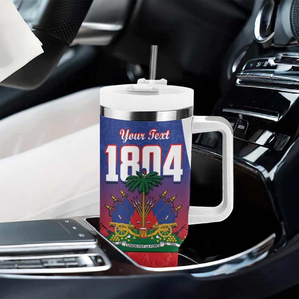Personalized Haiti 1804 Tumbler With Handle Happy Ayiti Independence Day - African Pride