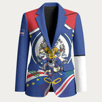 Cape Verde 2026 Football Blazer Orgulho Tubaroes Azuis Make History