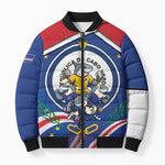 Cape Verde 2026 Football Bomber Puffer Jacket Orgulho Tubaroes Azuis Make History