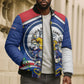 Cape Verde 2026 Football Bomber Puffer Jacket Orgulho Tubaroes Azuis Make History