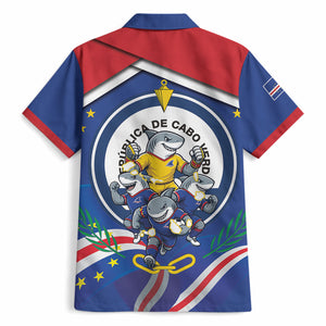 Cape Verde 2026 Football Hawaiian Shirt Orgulho Tubaroes Azuis Make History