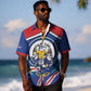 Cape Verde 2026 Football Hawaiian Shirt Orgulho Tubaroes Azuis Make History
