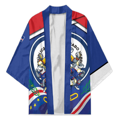 Cape Verde 2026 Football Kimono Orgulho Tubaroes Azuis Make History
