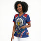 Cape Verde 2026 Football Scrub Top Orgulho Tubaroes Azuis Make History