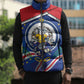 Cape Verde 2026 Football Sleeveless Puffer Jacket Orgulho Tubaroes Azuis Make History