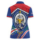 Cape Verde 2026 Football Women Polo Shirt Orgulho Tubaroes Azuis Make History