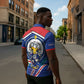 Cape Verde 2026 Football Zipper Polo Shirt Orgulho Tubaroes Azuis Make History
