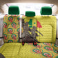 Senegal Monument de la Renaissance Back Car Seat Cover Africaine Ankara Pattern