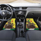 Senegal Monument de la Renaissance Car Mats Africaine Ankara Pattern