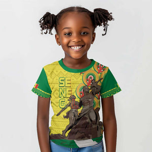 Senegal Monument de la Renaissance Kid T shirt Africaine Ankara Pattern