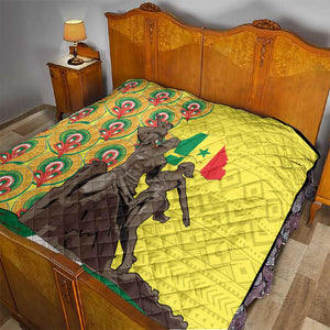Senegal Monument de la Renaissance Quilt Africaine Ankara Pattern