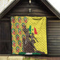Senegal Monument de la Renaissance Quilt Africaine Ankara Pattern