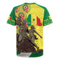 Senegal Monument de la Renaissance Rugby Jersey Africaine Ankara Pattern