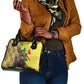 Senegal Monument de la Renaissance Shoulder Handbag Africaine Ankara Pattern