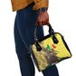 Senegal Monument de la Renaissance Shoulder Handbag Africaine Ankara Pattern