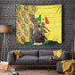 Senegal Monument de la Renaissance Tapestry Africaine Ankara Pattern
