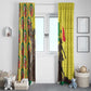 Senegal Monument de la Renaissance Window Curtain Africaine Ankara Pattern