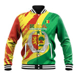 Afro Senegal Independence Day Baseball Jacket Coat Of Arms Grunge Style