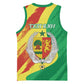 Afro Senegal Independence Day Basketball Jersey Coat Of Arms Grunge Style - African Pride