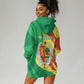 Afro Senegal Independence Day Hoodie Dress Coat Of Arms Grunge Style
