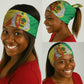 Afro Senegal Independence Day Neck Gaiter Coat Of Arms Grunge Style LT14