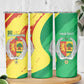 Afro Senegal Independence Day Skinny Tumbler Coat Of Arms Grunge Style
