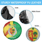 Afro Senegal Independence Day Spare Tire Cover Coat Of Arms Grunge Style