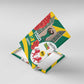 Republique Togolaise Monument de l'Independance Canvas Wall Art African Pinkish Rose Coat Of Arms