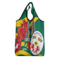 Republique Togolaise Monument de l'Independance Grocery Bag African Pinkish Rose Coat Of Arms