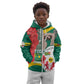 Republique Togolaise Monument de l'Independance Kid Hoodie African Pinkish Rose Coat Of Arms