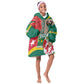 Republique Togolaise Monument de l'Independance Kid Wearable Blanket Hoodie African Pinkish Rose Coat Of Arms