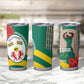 Republique Togolaise Monument de l'Independance Tumbler Cup African Pinkish Rose Coat Of Arms