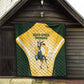 South Africa Rugby Quilt Cute Springboks Mascot