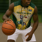 South Africa Rugby Sleeveless Zip Hoodie Cute Springboks Mascot - African Pride