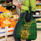Custom South Africa Rugby Grocery Bag Go Champions Springboks Flower