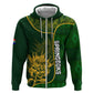 Custom South Africa Rugby Hoodie Go Champions Springboks Flower