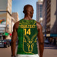 Custom South Africa Rugby Men Tank Top Go Champions Springboks Flower