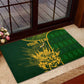 Custom South Africa Rugby Rubber Doormat Go Champions Springboks Flower