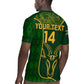 Custom South Africa Rugby Rugby Jersey Go Champions Springboks Flower