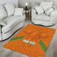 Ivory Coast Football Custom Area Rug Les Elephants Dames Skin Style