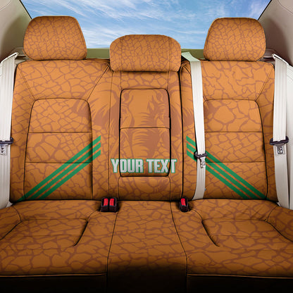 Ivory Coast Football Custom Back Car Seat Cover Les Elephants Dames Skin Style