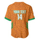 Ivory Coast Football Custom Baseball Jersey Les Elephants Dames Skin Style