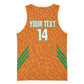 Ivory Coast Football Custom Basketball Jersey Les Elephants Dames Skin Style