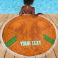 Ivory Coast Football Custom Beach Blanket Les Elephants Dames Skin Style