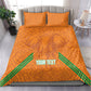 Ivory Coast Football Custom Bedding Set Les Elephants Dames Skin Style