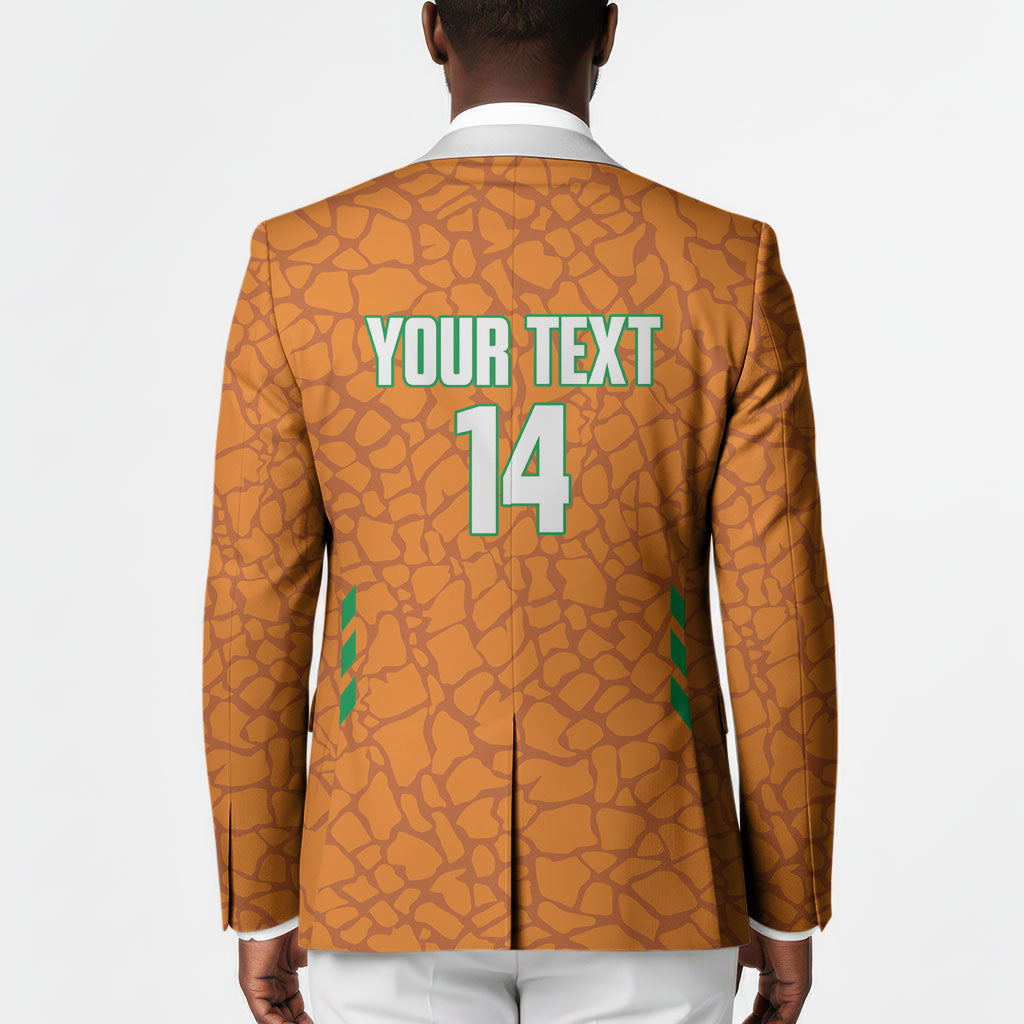 Ivory Coast Football Custom Blazer Les Elephants Dames Skin Style