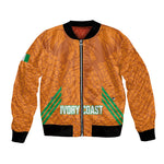 Ivory Coast Football Custom Bomber Jacket Les Elephants Dames Skin Style
