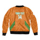 Ivory Coast Football Custom Bomber Jacket Les Elephants Dames Skin Style