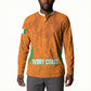 Ivory Coast Football Custom Button Sweatshirt Les Elephants Dames Skin Style